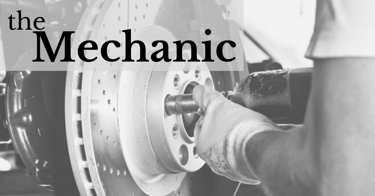 Mechanic, brakes, rotors, trilogy auto